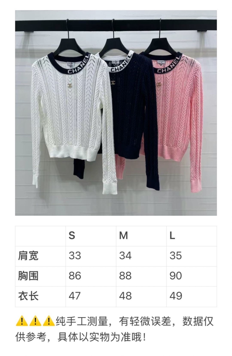 Ch**el sweaters